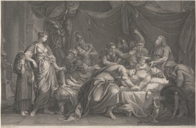 Andromaque pleurant la mort d