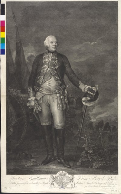 Roi de Prusse Frédéric-Guillaume II - Domenico Cunego