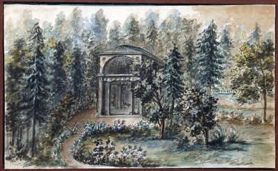 Pavillon en mémoire de Frédérica, sœur de l