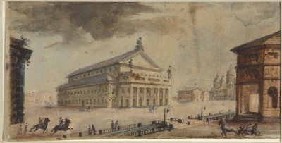 Le Théâtre Impérial Bolchoï Kamenny de Saint-Pétersbourg - Domenico Felice Lamoni