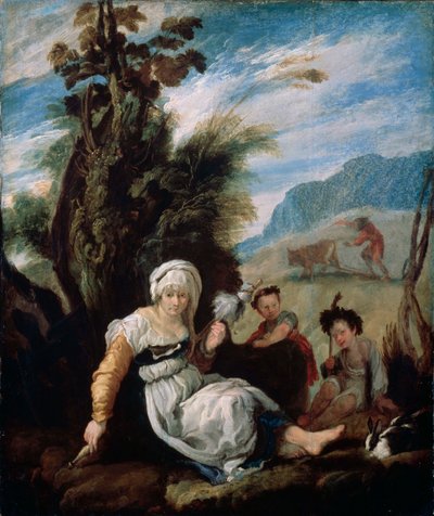 Adam et Ève, 1588 - Domenico Fetti or Feti