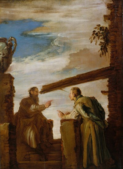 La parabole de la paille et de la poutre, vers 1619 - Domenico Fetti or Feti
