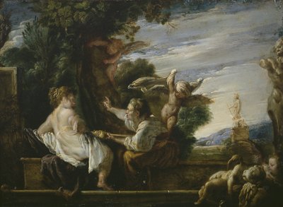 Vertumne et Pomone, vers 1621-23 - Domenico Fetti or Feti