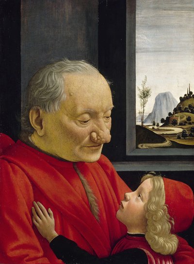 Un vieil homme et son petit-fils, 1488 - Domenico Ghirlandaio