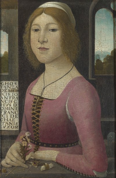 Costanza Caetani, ca 1485 - Domenico, Ghirlandaio