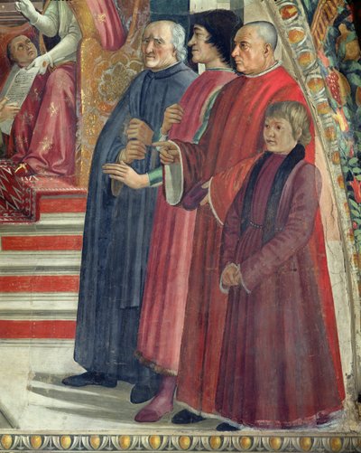 Saint François recevant la règle de l