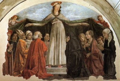 Madone de la miséricorde et de la lamentation

   et Piéta - Domenico Ghirlandaio