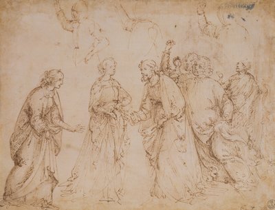 Mariage de la Vierge - Domenico Ghirlandaio