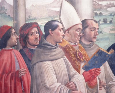 La Mort de Saint François, scène du Cycle de la vie de Saint François d