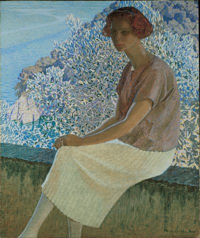 Calma argentea. Portrait d