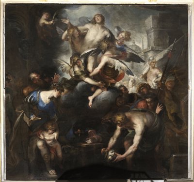 Le martyre et la gloire de Jacques, fils de Zébédée - Domenico I Piola