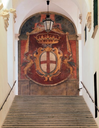 Armoiries de la République de Gênes - Domenico Il Sarzana Fiasella