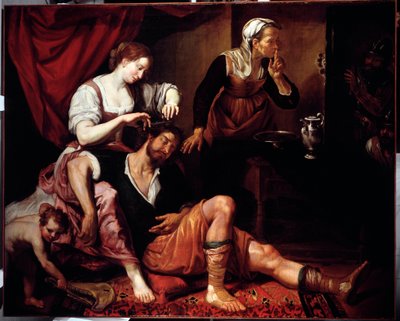 Samson et Dalila - Domenico Il Sarzana Fiasella