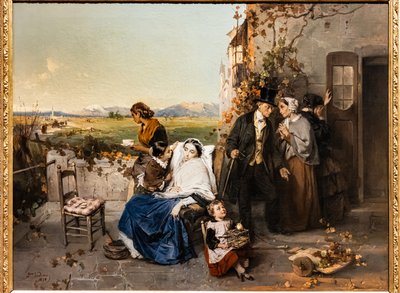 Comme les Feuilles tombent - Domenico Induno