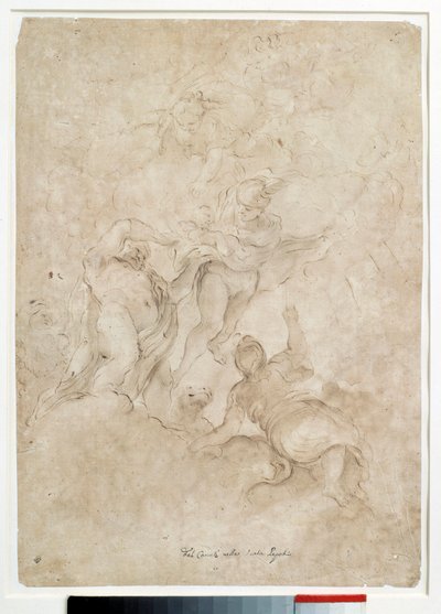 Jupiter confie Bacchus à Mercure - Domenico Maria Canuti
