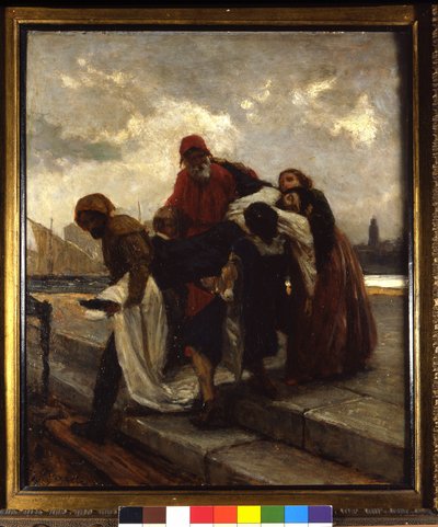 I Due Foscari, peinture de Domenico Morelli (1826-1901) - Domenico Morelli