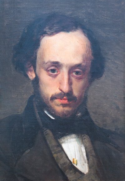 Pasquale Villari jeune homme - Domenico Morelli