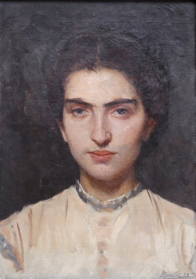 Portrait de Concettina - Domenico Morelli