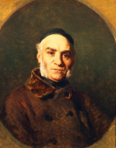Portrait de Giacinto Gigante - Domenico Morelli