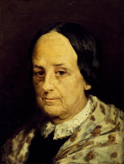Portrait de Luisa Ruggeri - Domenico Morelli