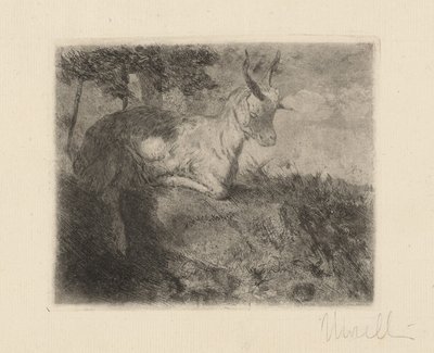 La petite chèvre (La capretta) - Domenico Morelli
