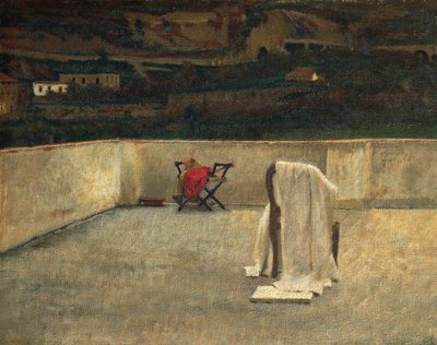 La terrasse, par Domenico Morelli - Domenico Morelli