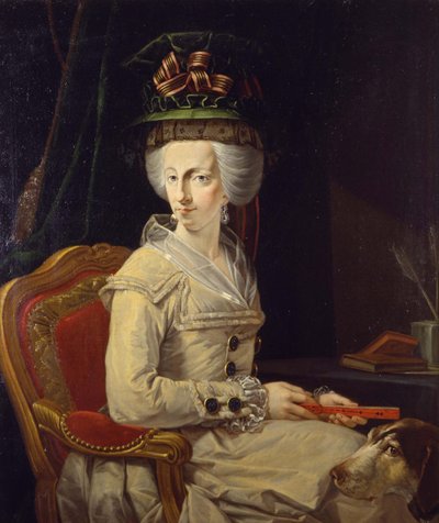 Portrait de Maria Amalia d