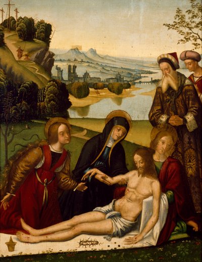 Lamentation sur le Christ mort - Domenico Panetti