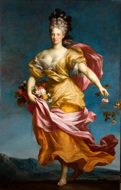 Paola Maria Lomellini Adorno en Flora, c.1699 - Domenico Parodi