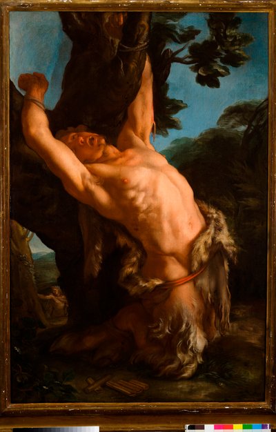 Écorchement de Marsia, première moitié du XVIIIe siècle - Domenico Parodi