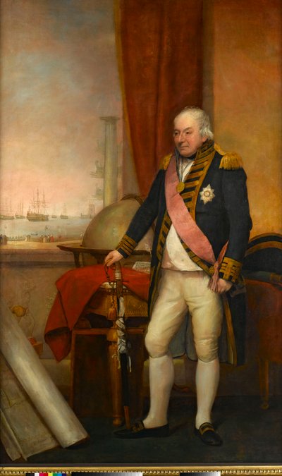 Vice-amiral Sir John Jervis - Domenico Pellegrini