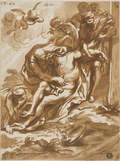 Descente de croix - Domenico Piola