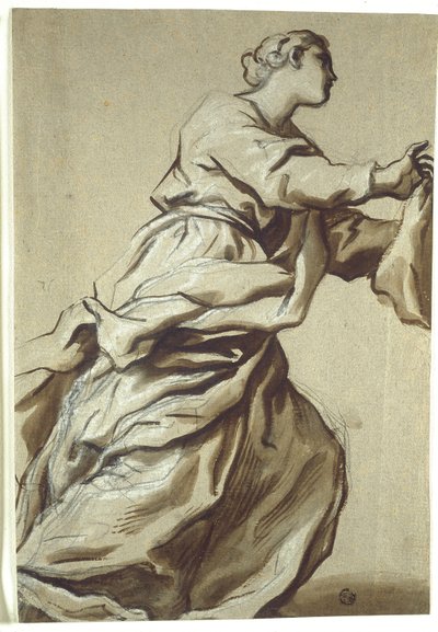 Étude pour détail : Sainte Véronique - Domenico Piola