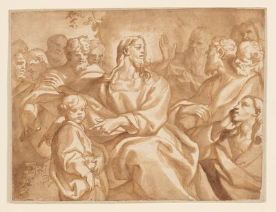 Laissez venir à moi les petits enfants - Domenico Piola
