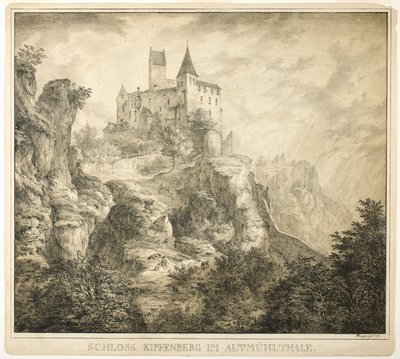 Château de Kipfenberg dans la vallée de l