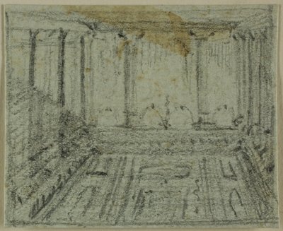 Portique - Domenico Quaglio