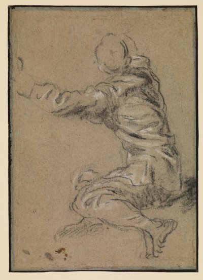 Homme assis, XVIe siècle - Domenico Robusti Tintoretto