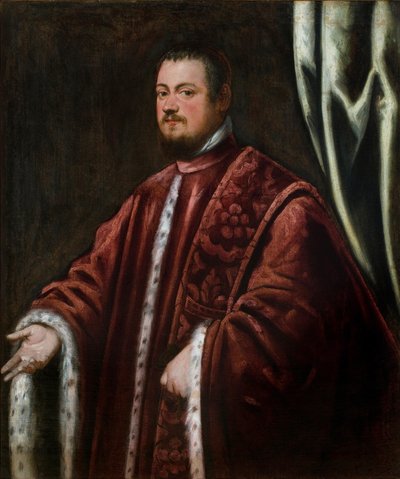 Portrait de Nicolo Da Ponte - Domenico Robusti Tintoretto