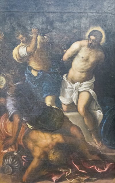 La Flagellation, c.1598 - Domenico Robusti Tintoretto