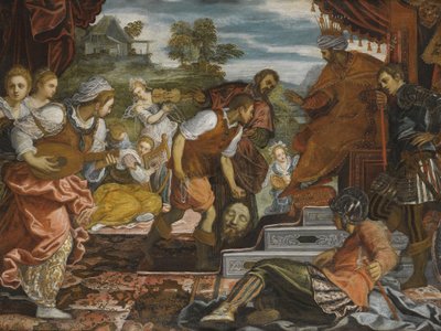 Le Triomphe de David - Domenico Robusti Tintoretto