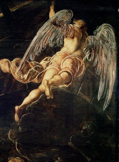 La descente de Jésus-Christ aux limbes (détail) - Domenico Robusti Tintoretto