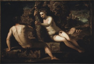 Le péché originel - Domenico Robusti Tintoretto
