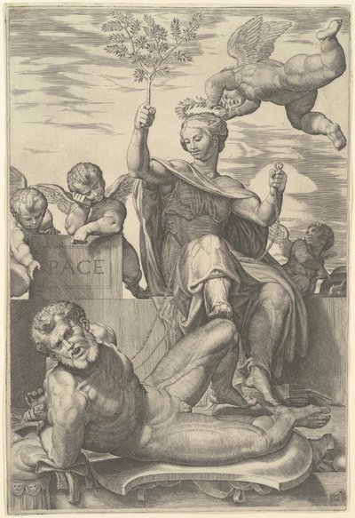 Allégorie de la Paix - Domenico Tibaldi