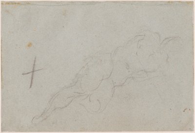 Un nu féminin [verso] - Domenico Tintoretto
