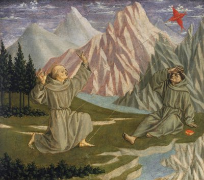 Saint François recevant les stigmates, vers 1445-1450 - Domenico Veneziano
