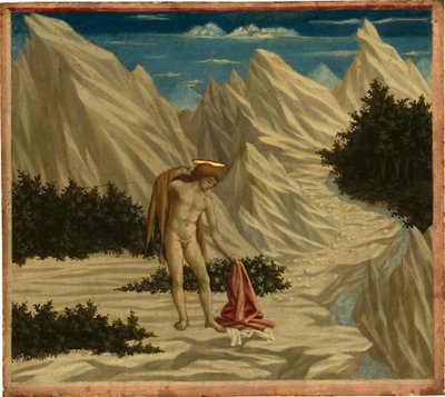 Saint Jean dans le désert - Domenico Veneziano