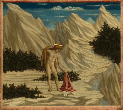 Saint Jean dans le désert, vers 1445-1450 - Domenico Veneziano