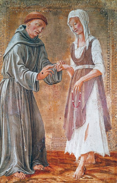 Saint François épouse la pauvreté - Domenico Veneziano