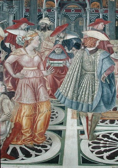 Le pape Célestin III (c.1106-98) accorde l