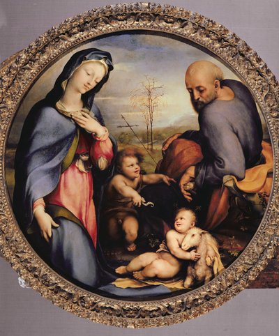 La Sainte Famille avec l